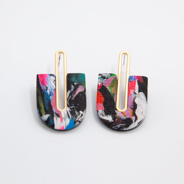 Gracie // Midnight Earrings