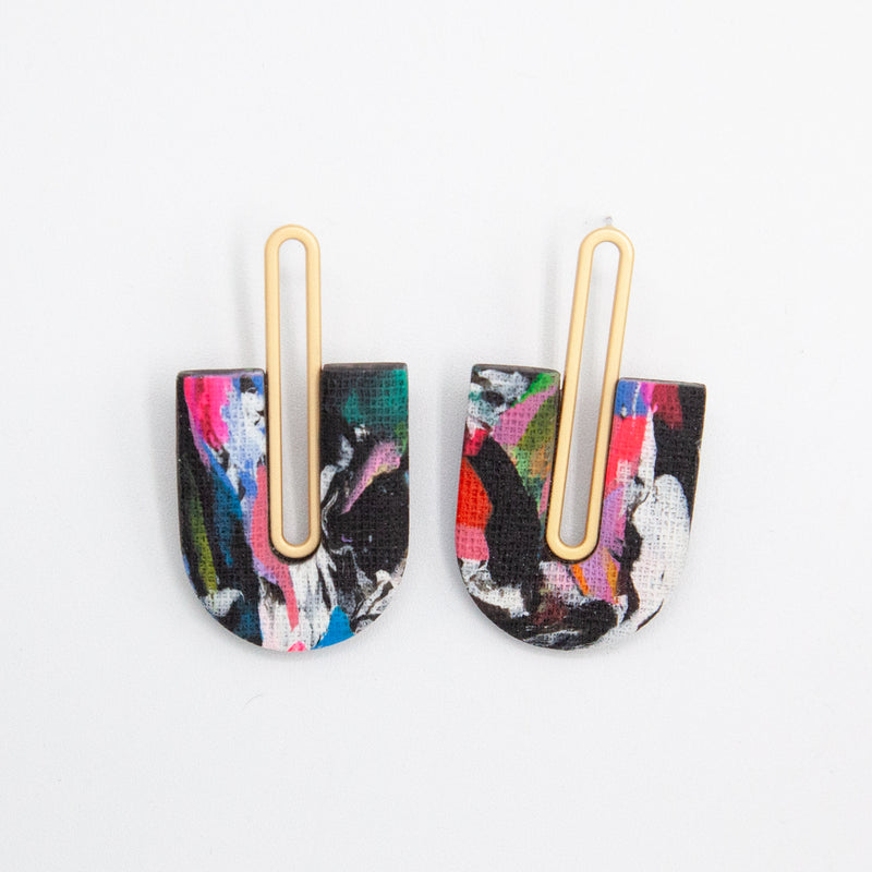 Gracie // Midnight Earrings