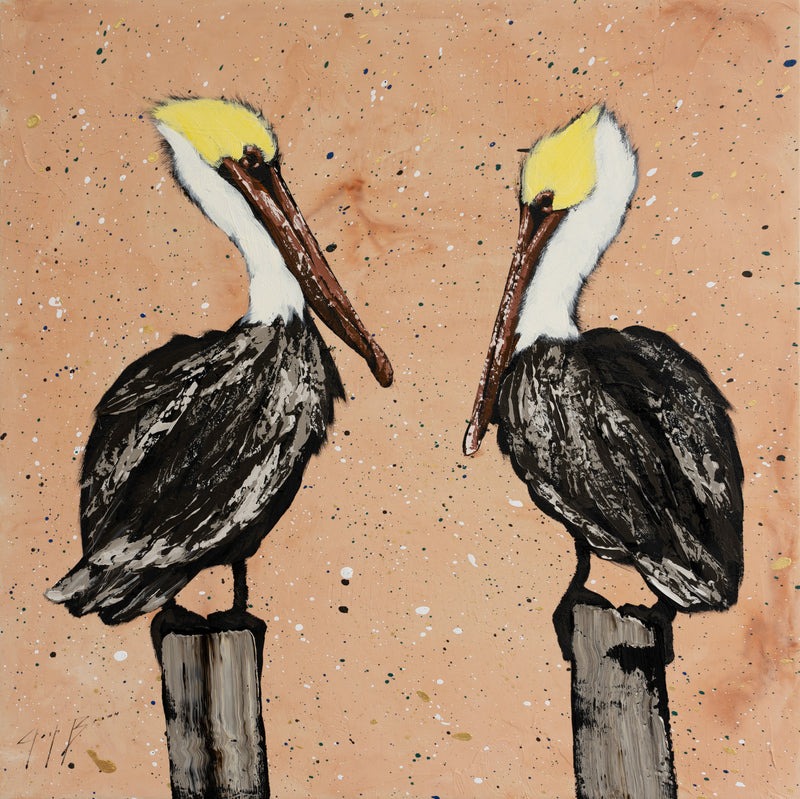 Two Pelicans