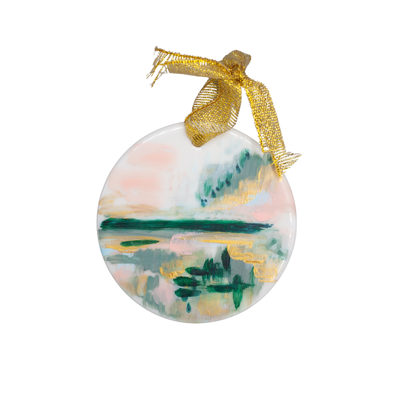 Abstract Disk Ornament No. 4