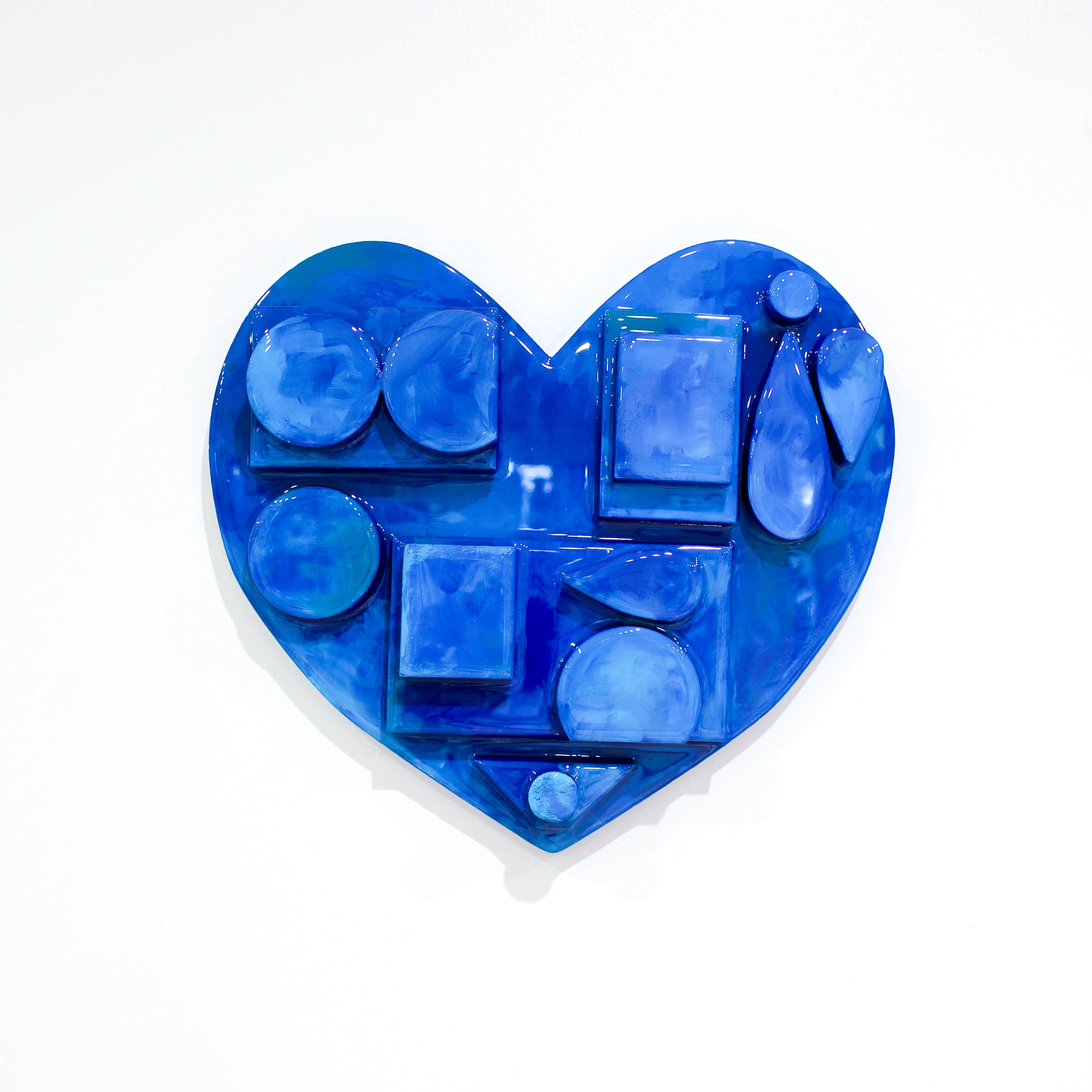 Queen of Hearts | Blue by Angela Chrusciaki Blehm – The Miller Gallery