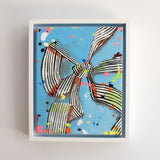 Abbey's Blue Bow