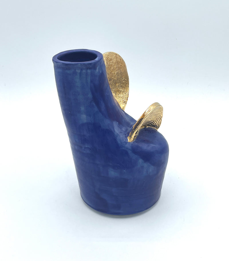 Double Leaf Vase