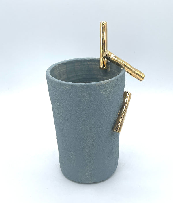 Gold Bar Vase II