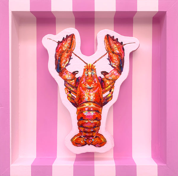 Lobster on Stripes
