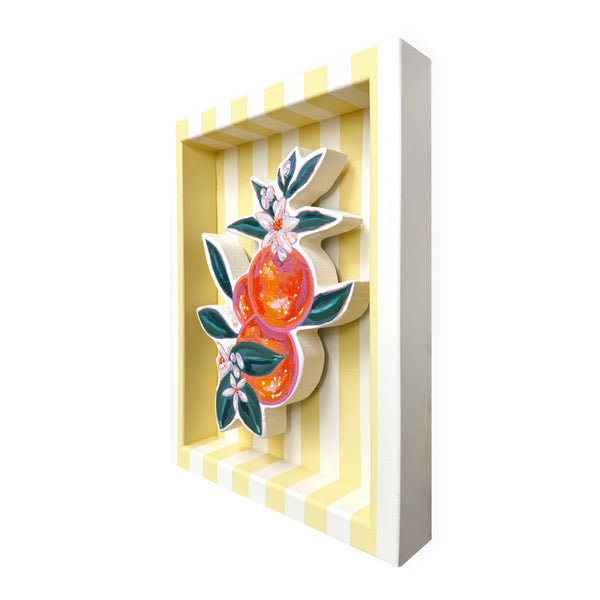 Oranges on Cream & Butter