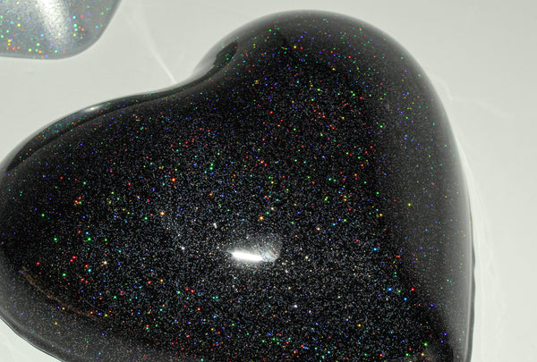 Iridescence Black Heart