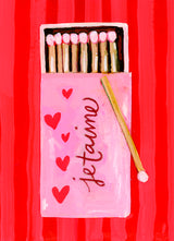 Je t'aime Matchbook