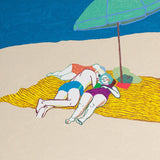 Napping Under the Umbrella