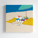 Napping Under the Umbrella