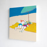 Napping Under the Umbrella