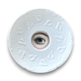 Lover's Eye Painting on a Limoges "Imperatrice" Plate II