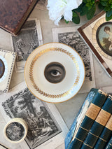 Lovers Eye Painting on an Imperial Plate