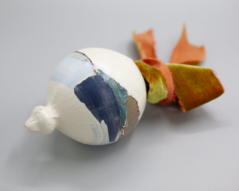 Green Ribbon Ornament