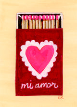 Mi Amor Matchbook