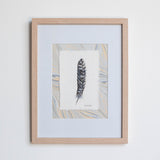 Neutral Turkey Feather