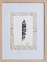 Neutral Turkey Feather