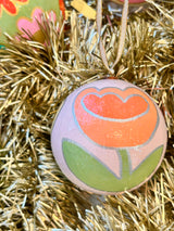 Pink Tulip Ornament