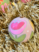 Pink Tulip Ornament