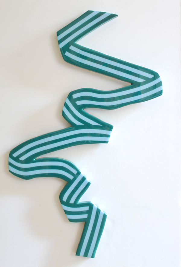 Petite Ribbon No. 5 Aqua