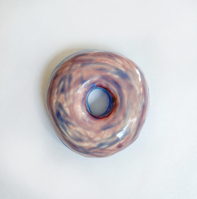 Blueberry Glaze Donut