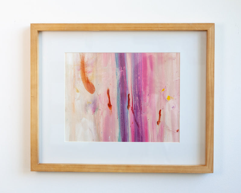 Purple Jet Stream with Birds and Things