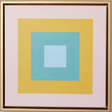Square Study in Pink Opal