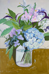 Snap Dragons and Hydrangea