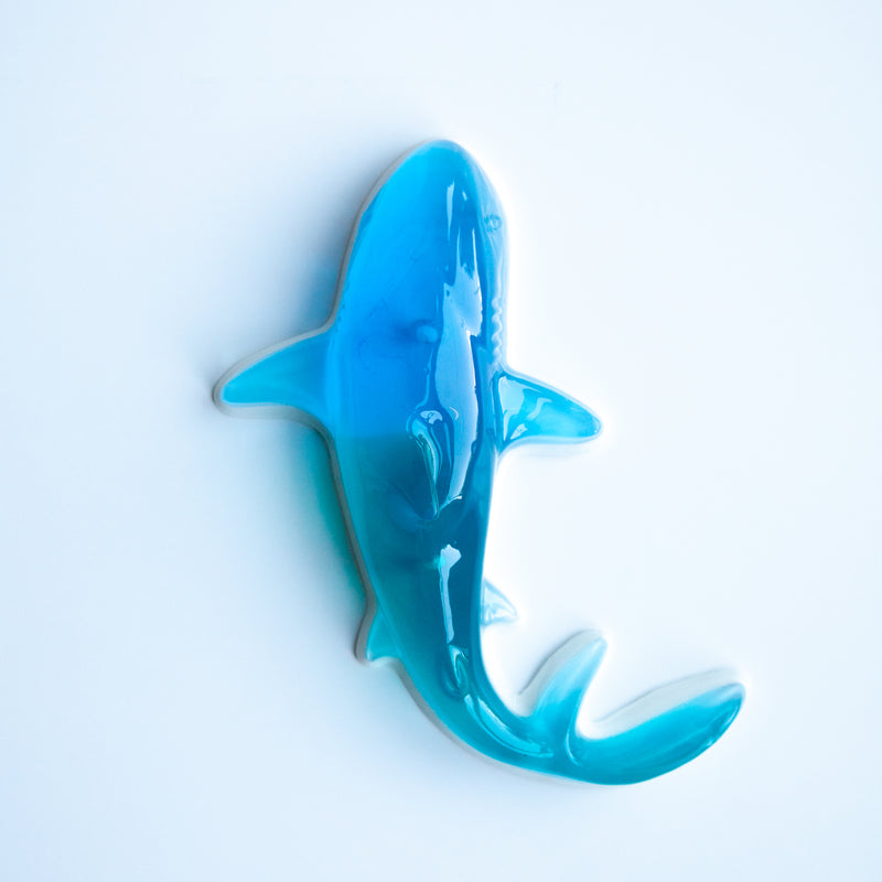 Gummy Shark in Light Teal