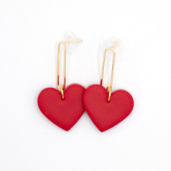 Tierney Heart Earrings