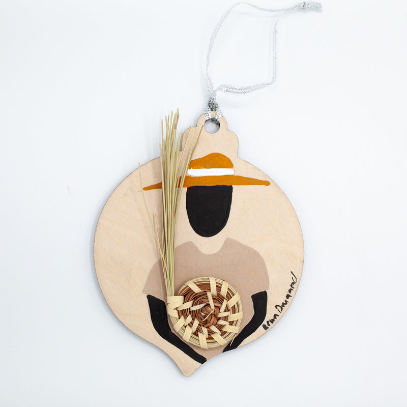 Basket Beauty Ornament 2