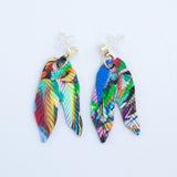 Feather No 2 // Winter Circus Earrings
