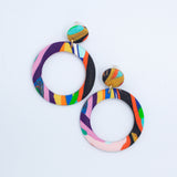 Hoop // Winter Circus Earrings