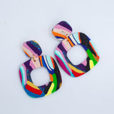 Square // Winter Circus Earrings