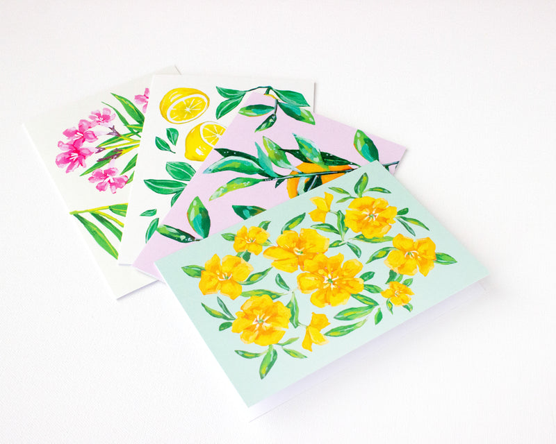 Citrus & Garden Card Set