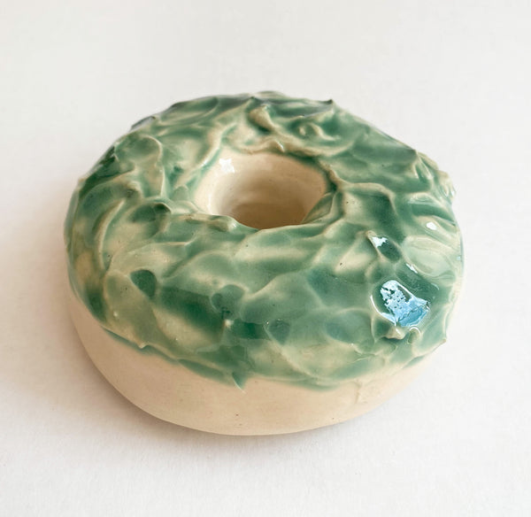 Green Glazed Donut