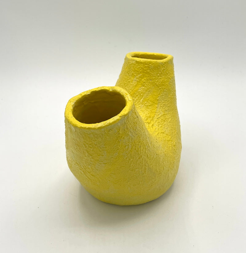 Double Yellow Vase II