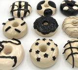 Black and White Donut Set