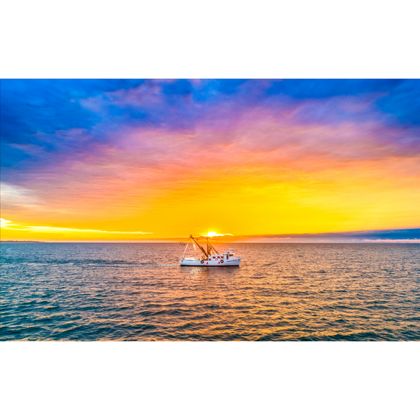 Shrimp Boat Sunrise | varies