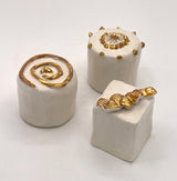 White Petit Four Set